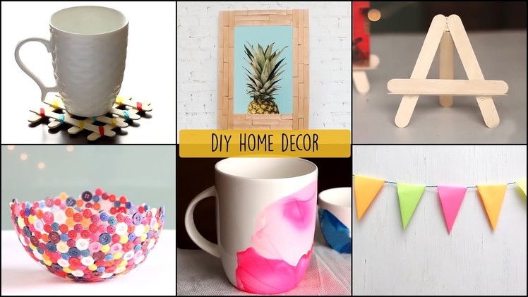 TOP 6 Home Decor Ideas You Can Easily DIY | DIY Room Decor