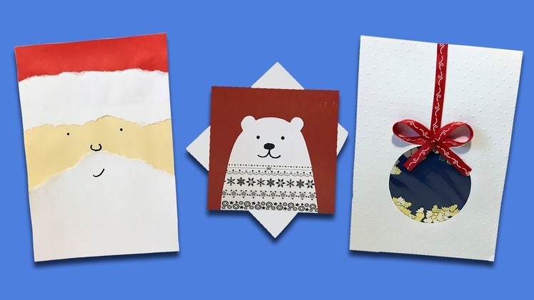 3 Amazing DIY Christmas Cards