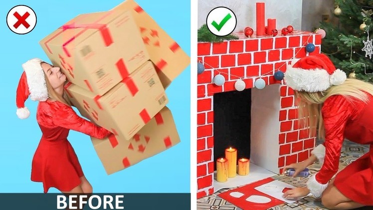 Christmas Room Decor and DIY Life Hacks Ideas You Must Try!