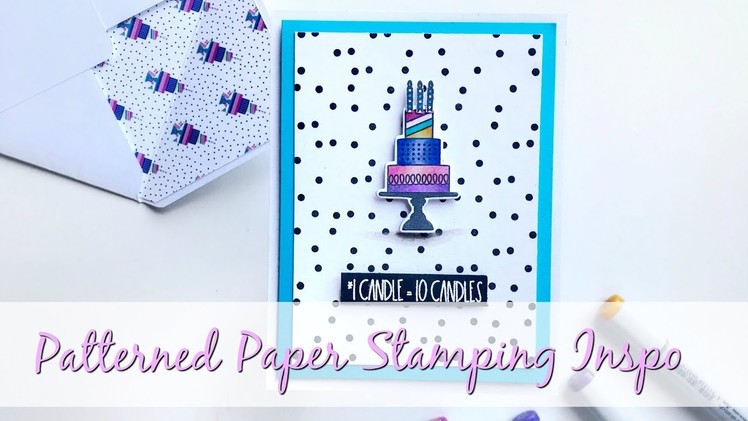 Coordinating Your Patterned Paper and Stamps | Winter Release Video Hop