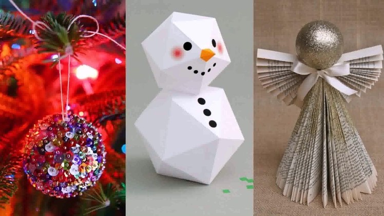 Diy Christmas Decorations Ideas Recycled