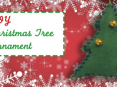 DIY CHRISTMAS DECORATIONS | Christmas Tree Ornament