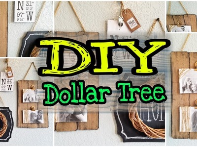 DIY Dollar Tree Farmhouse Decor & Rustic Decor