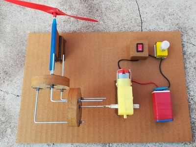 DIY Gearless Transmission System from cardboard