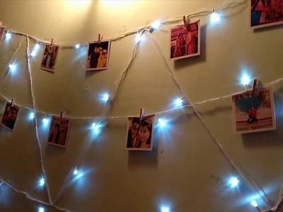 DIY Hanging Picture display | Creative photo display ideas | Wall Decor Ideas