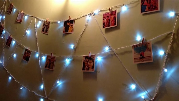 DIY Hanging Picture display | Creative photo display ideas | Wall Decor Ideas