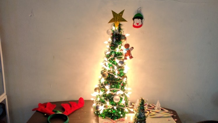 Original Christmas Tree.Perfect Christmas Tree DIY. Cone Christmas Tree