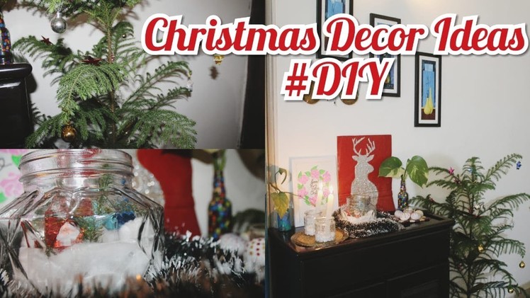 Christmas Decoration Ideas. Christmas Decor DIY. Christmas Entryway Decor