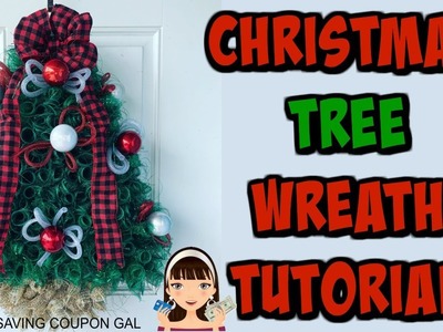 CHRISTMAS TREE WREATH TUTORIAL