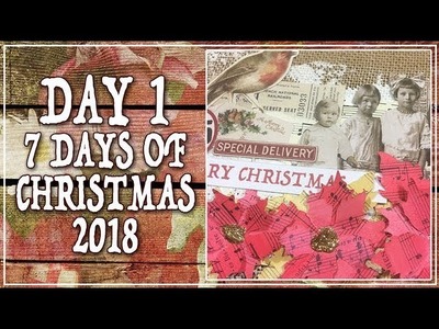 Day 1 - 7 Days of Christmas 2018 - Special Delivery Canvas