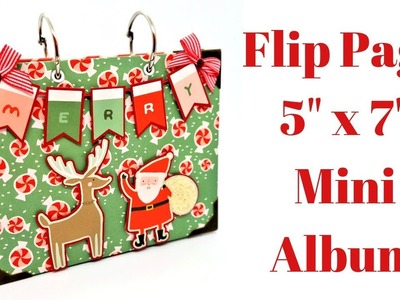 Flip Page Mini Album | Christmas Workshop 2018