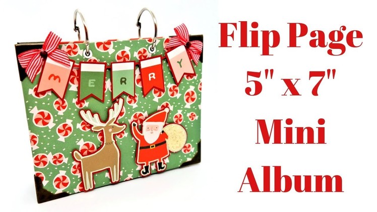 Flip Page Mini Album | Christmas Workshop 2018