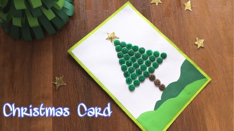 Happy Christmas Card Making for kids | Handmade Christmas Cards