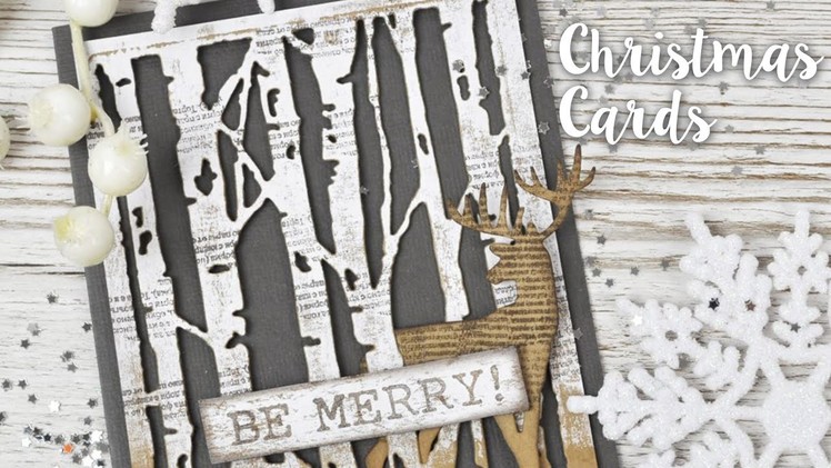 Last minute Christmas Card tutorials with Pete Hughes Sizzix Lifestyle