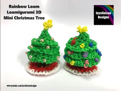 Rainbow Loom Loomigurumi Christmas Tree  3D Decoration