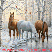 Wild Winter Trio Cross Stitch Pattern***LOOK***Buyers Can Download Your Pattern As Soon As They Complete The Purchase