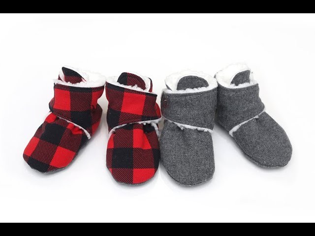 Blitzen Booties Sewing Tutorial