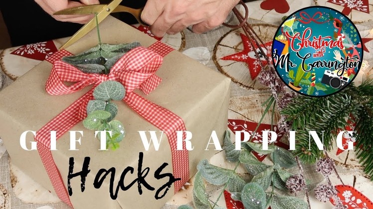 CHRISTMAS GIFT WRAPPING HACKS & PRESENT WRAPPING IDEAS 2018 | CHRISTMAS WITH MR CARRINGTON
