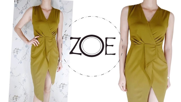 DIY Sewing Sleeveless Dress | FREE Sewing Pattern Ep29 | Zoe DIY