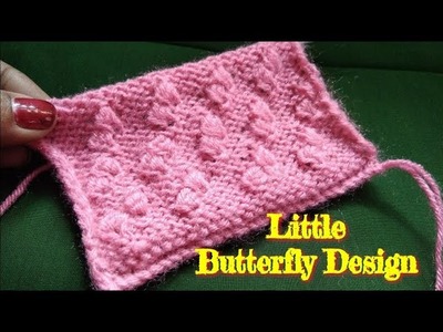 Easy Sweater Little Butterfly Knitting Design 72