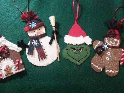 Felt Christmas Ornaments