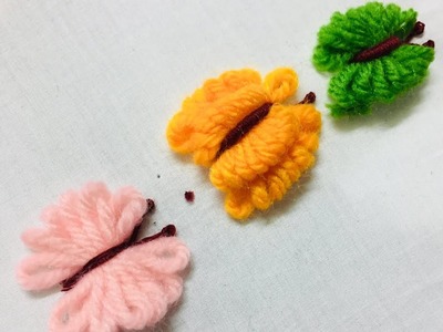 Hand Embroidery: 3 easy butterfly embroidery tricks l sewing hack