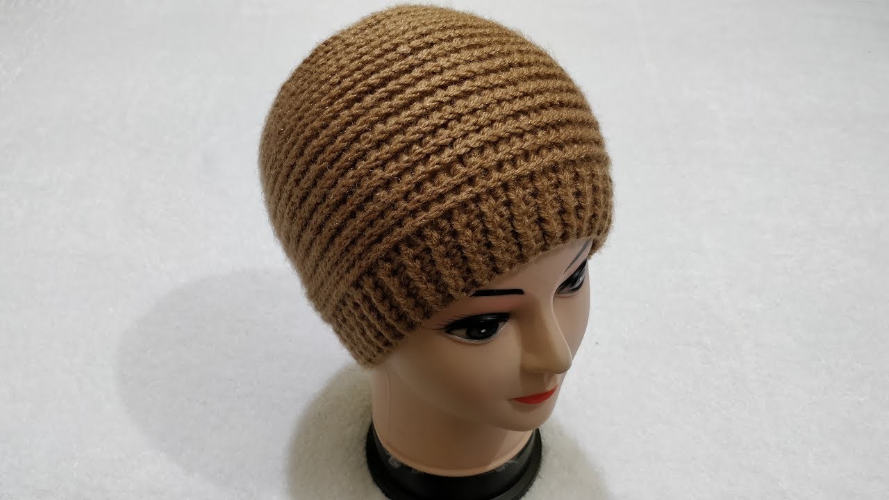 How to Crochet Cap for Ladies and Gents