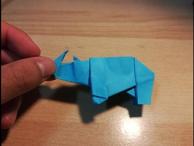 How to make a rhino ‖ Easy origami tutorial ‖ Animals