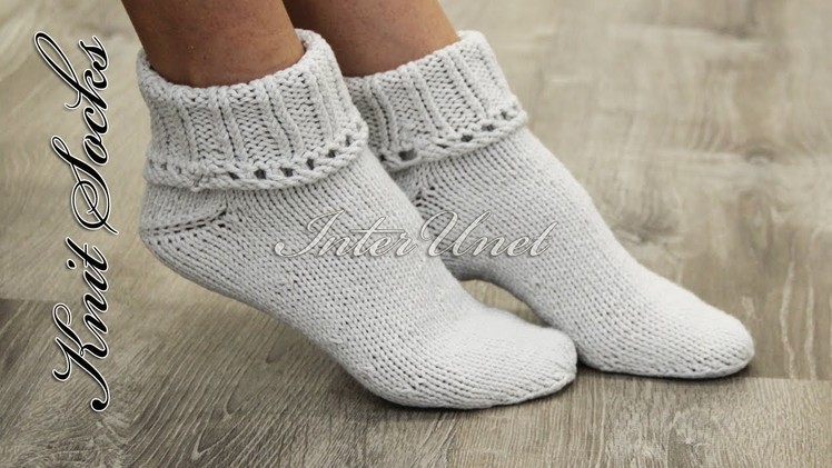 Knitting for beginners – learn how to knit socks