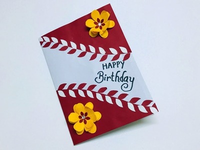 Birthday Card Idea | Beautiful Handmade Birthday Card | Birthday Pop Up Card