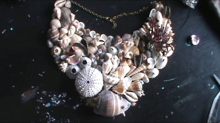 DIY Collar de CONCHAS \ Seashell necklace