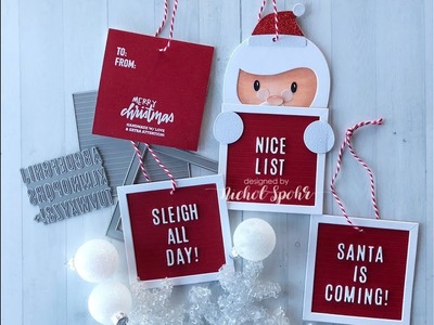 Handmade Holiday 2018 | Little Letterboard Gift Tags