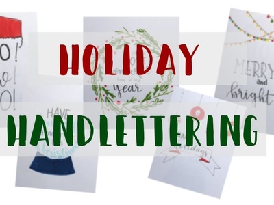 Holiday Letter With Me!. Handmade Christmas Card Ideas