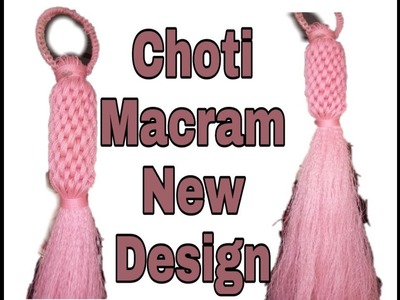 Macrame choti comb hanger with beads.plastic wire or choti macrame