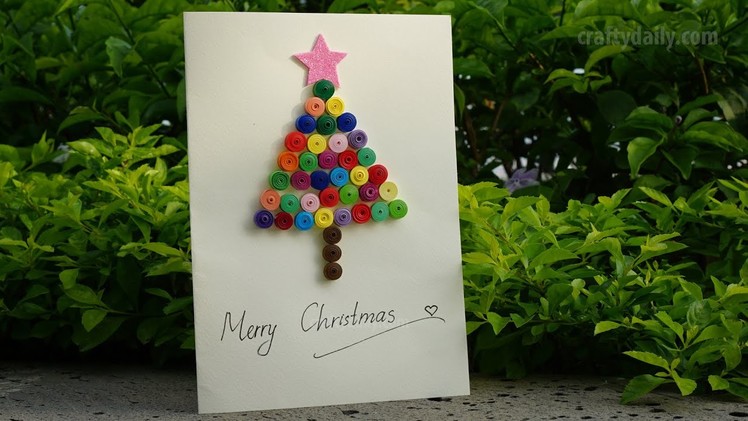 Paper Quilling Christmas Cards | Best handmade christmas gifts