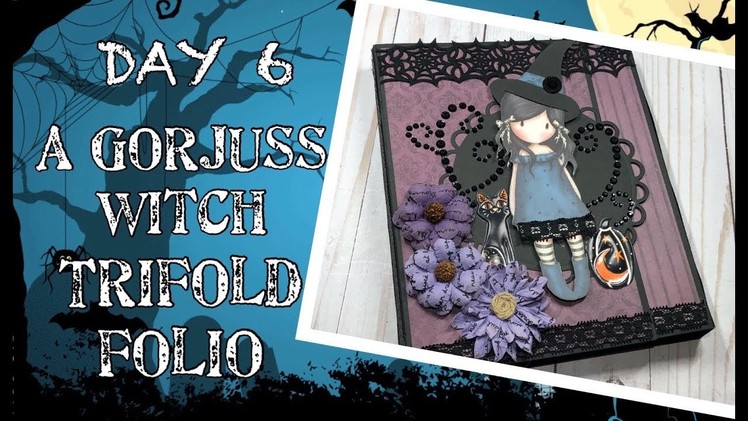 13 Days of Halloween | Day 6: A Gorjuss Witch Trifold Folio