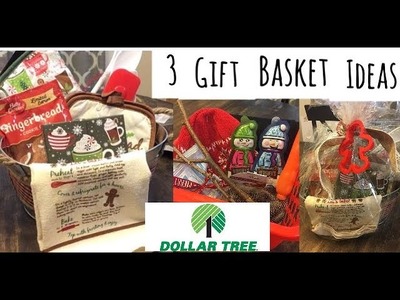 3 Dollartree Gift Basket Ideas for Under $8!!!