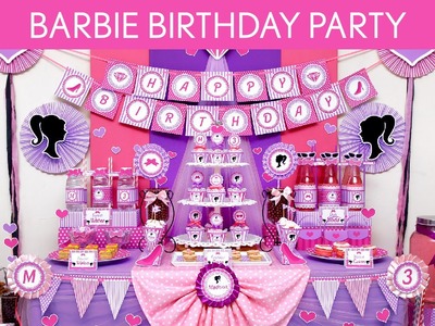 Barbie Birthday Party Ideas. Barbie - B129