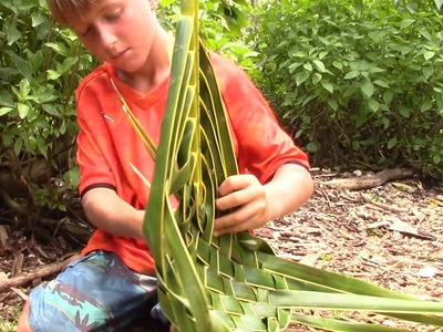 Basket Weaving at Kauai Farmacy