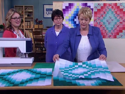 Behind the Scenes on LOQtv (3200 Series): A Simpler Bargello Quilt