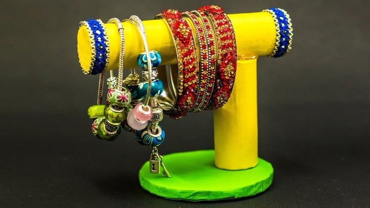 Best Out Of Waste Bangles Stand