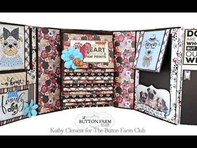 Button Farm Club Companions Waterfall Albums for Cats and Dogs Sneak Peek