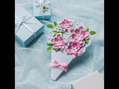Canvas Project: Bouquet Birthday Card