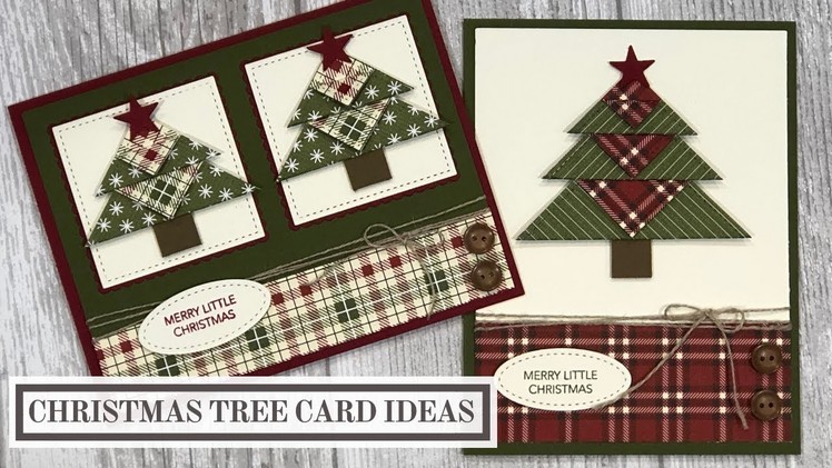 Christmas Tree Card Ideas (Simple Paper Folding)