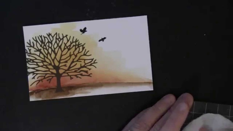 Combining Intricate Creative Dies with Watercolor Backgrounds