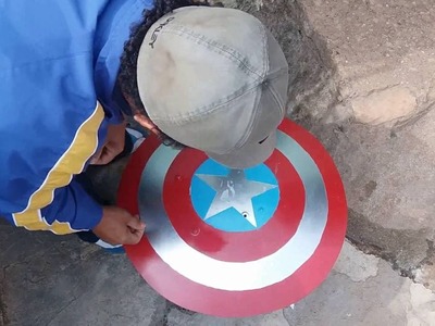 Como Fazer o Escudo do Capitão América (Capitain América's Shield)