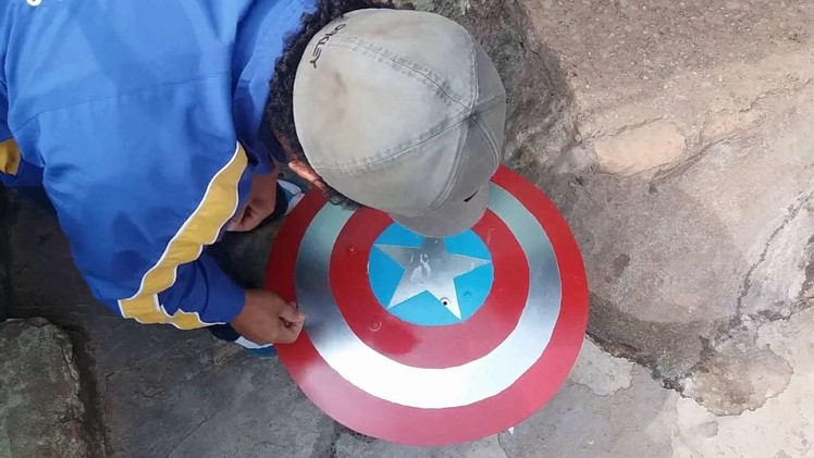Como Fazer o Escudo do Capitão América (Capitain América's Shield)