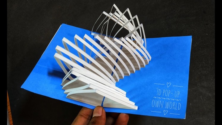 DIY 3D  Pop up Card-Paper Crafts-Handmade Craft