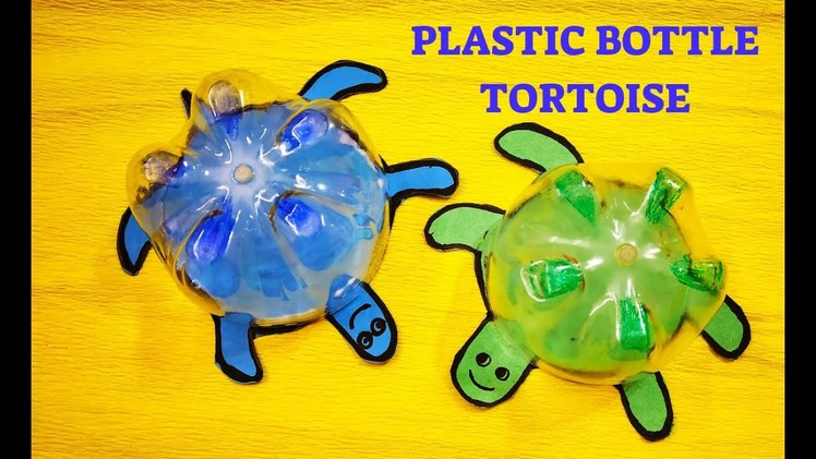 #DIY# Best Out of Waste Easy Tortoise.Turtle Craft # How to make TORTOISE  using Plastic  Bottle . 