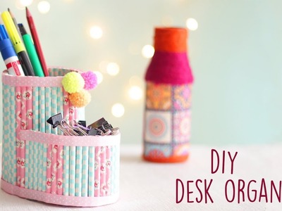 DIY Creative Desk Organizer | Desk Decor | Cardboard Organizer